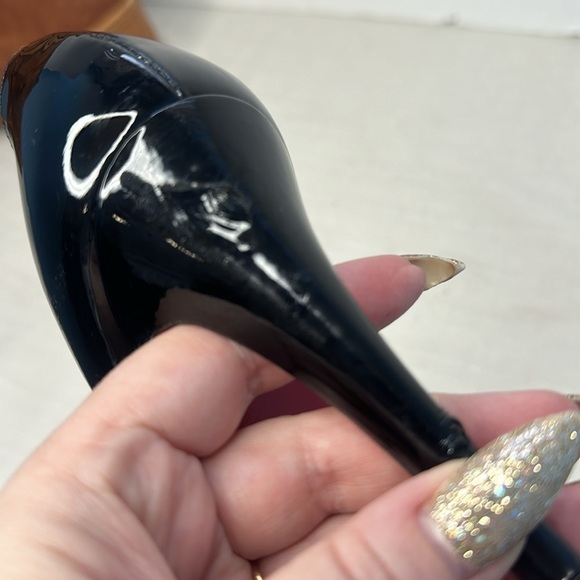 CHRISTIAN LOUBOUTIN  Black Patent Leather Decollete 868 100 size 38 - Picture 11 of 11